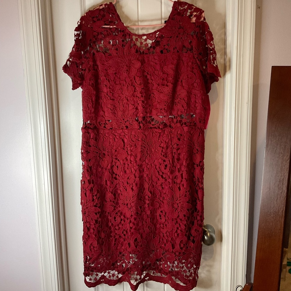 Red Lace Dress